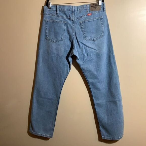 Wrangler Blue Regular Fit Jeans size 35x30 - Picture 2 of 5